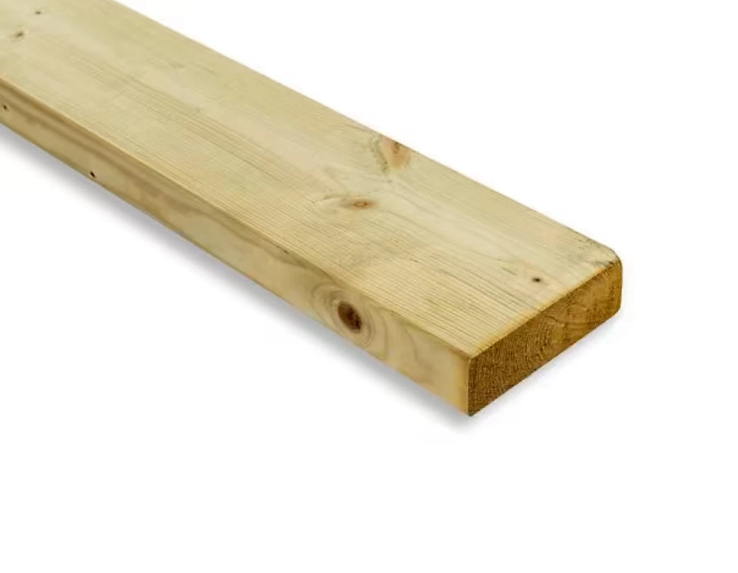 144x44mm Rough Sawn Timber (6x2″)