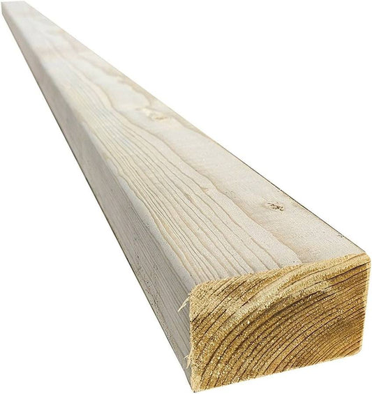 70x44mm Treated Rough Sawn Timber (3x2″)