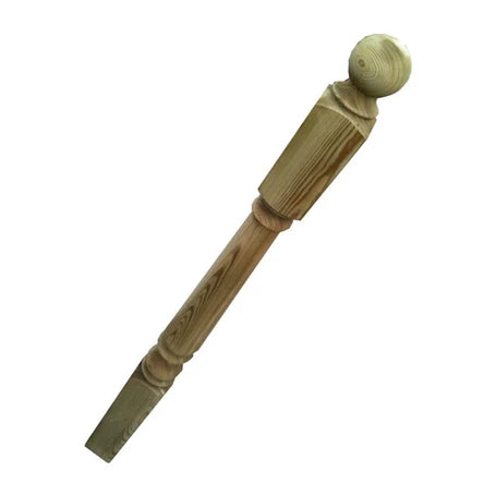 External Turned Newel Post